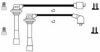 NGK 8459 Ignition Cable Kit
